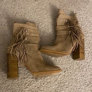 Zara Fringe Boots